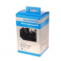Перемикач Shimano задній Altus 9шв RD-M370-L, SGS, чорний в упаковці
